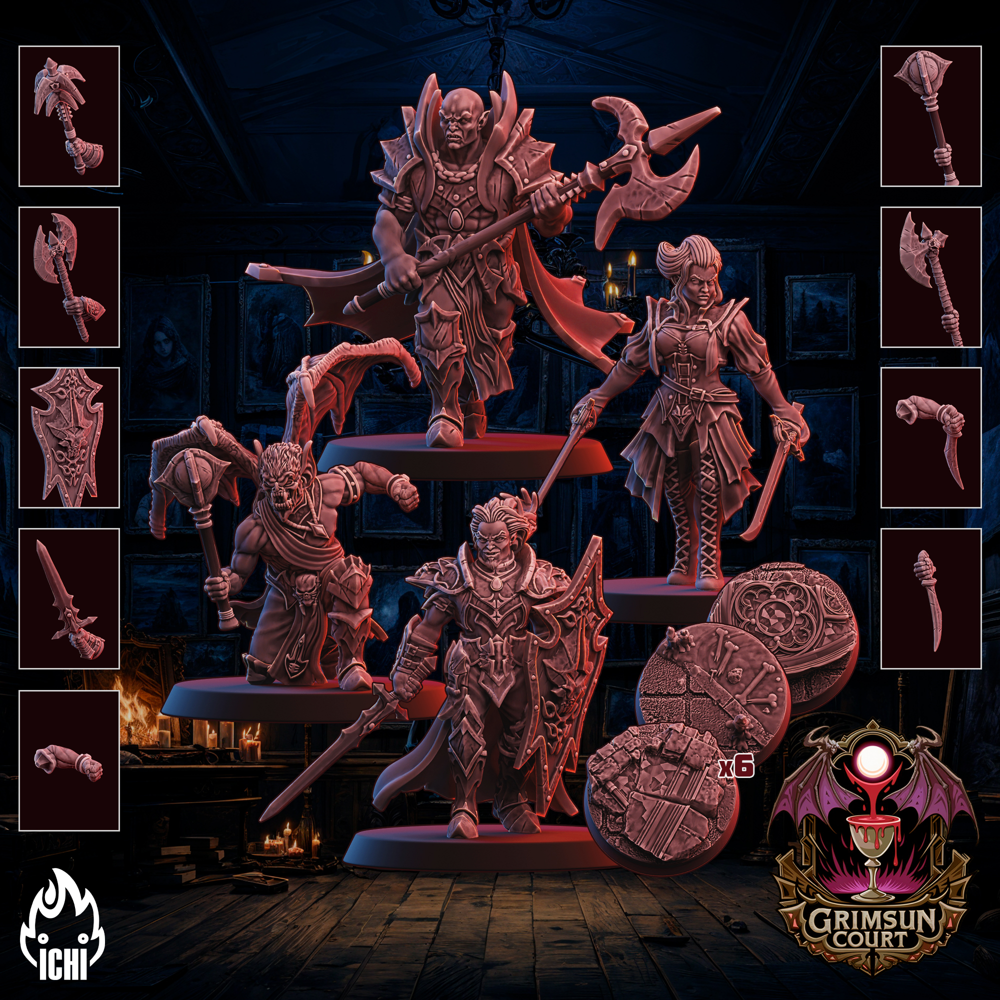 WARBAND - Grimsun Court (Regular Style)